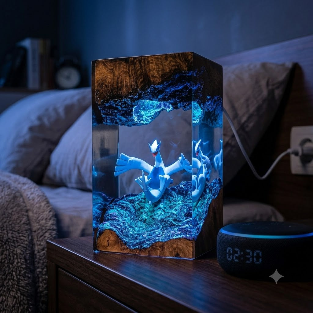 Lampe Grand Oiseau Blanc des Mers Image principale du produit