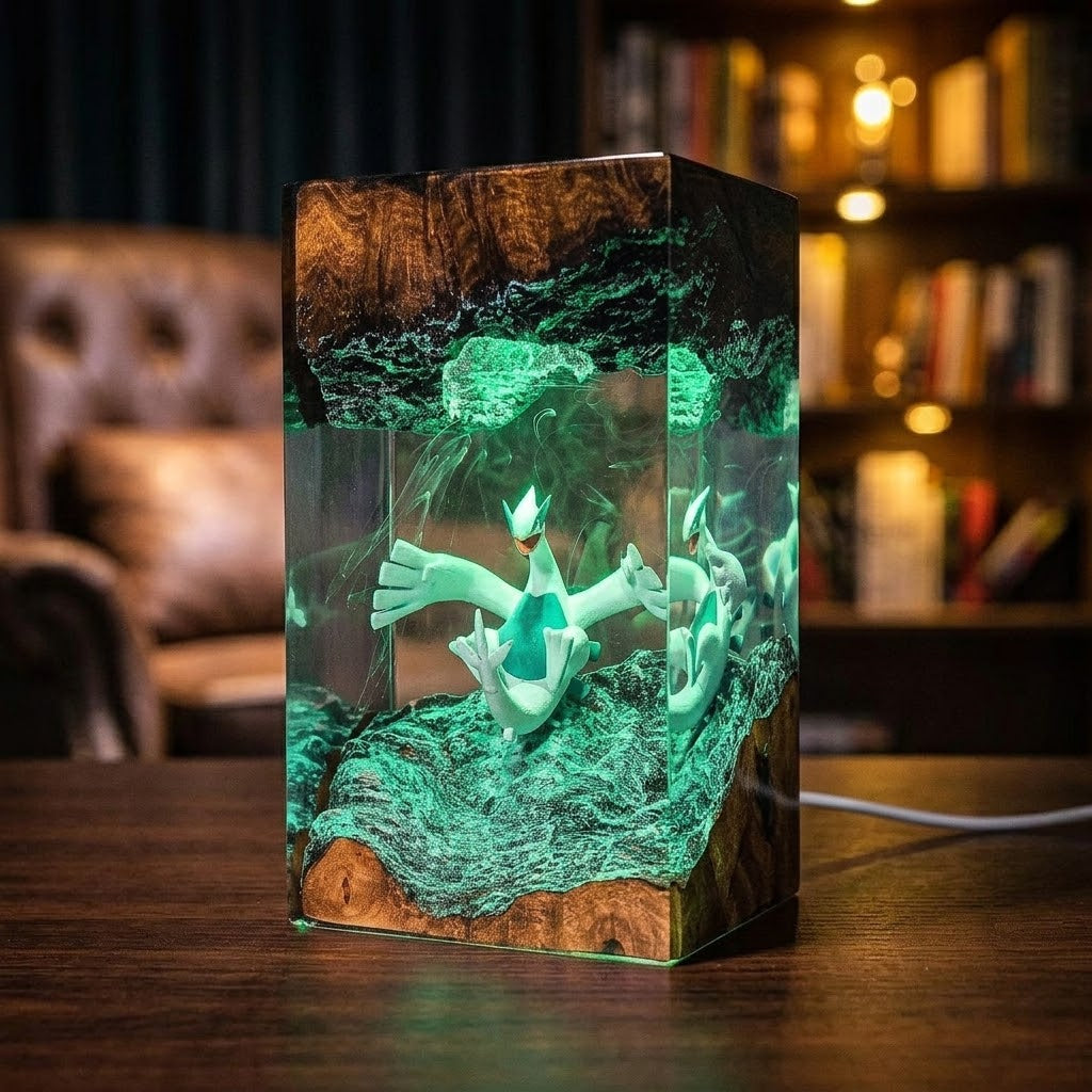 Lampe Grand Oiseau Blanc des Mers