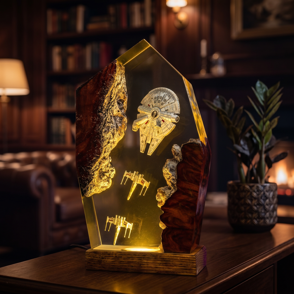 Lampe Vaisseaux Spatiaux Guerre étoilés