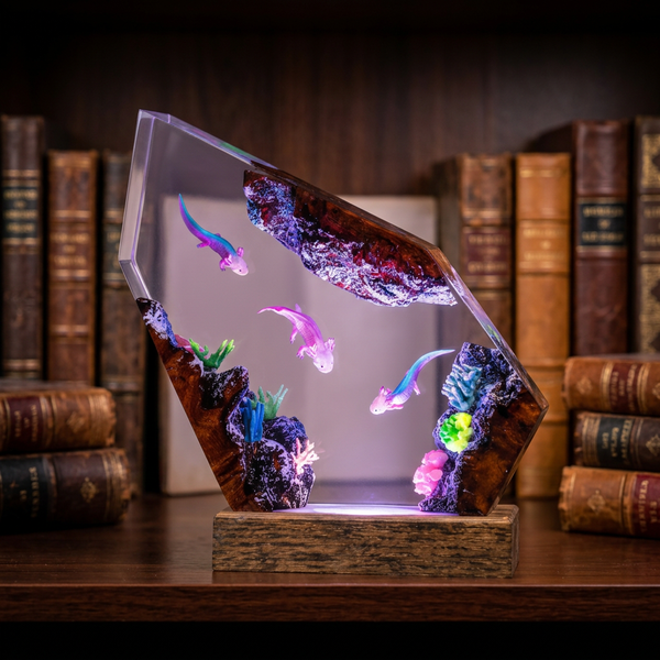 Lampe Trois Axolotls