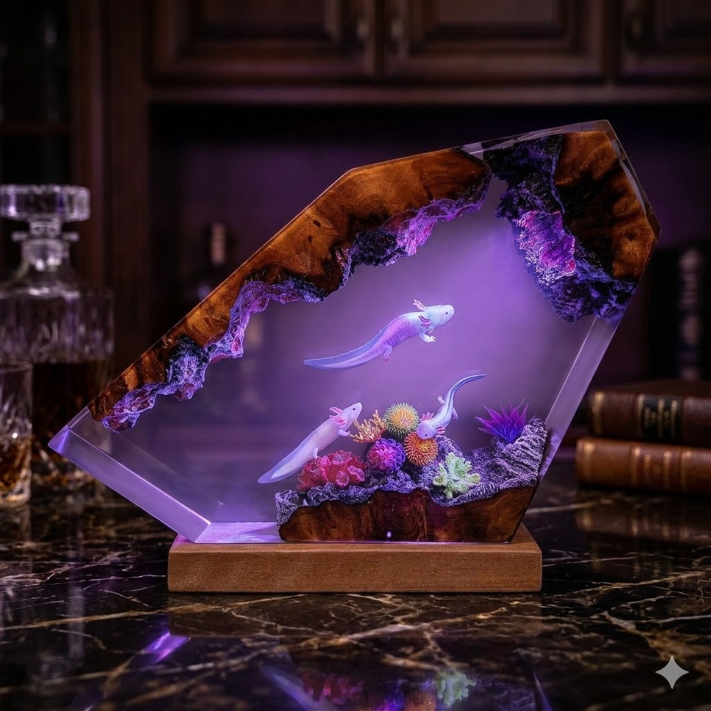 Lampe Axolotls