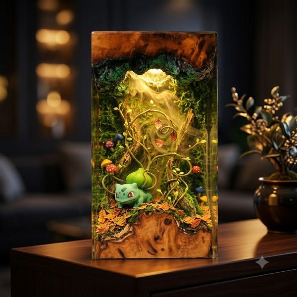 Lampe Reptile Vert de la Forêt
