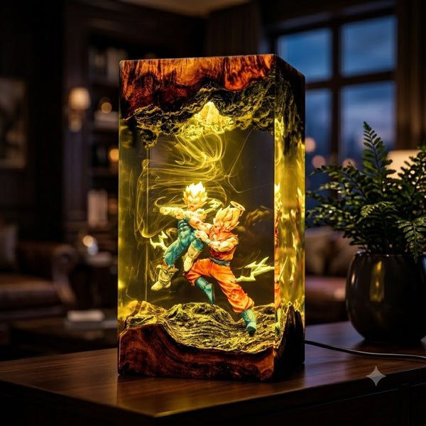 Lampe Duel de Guerriers Saiyan