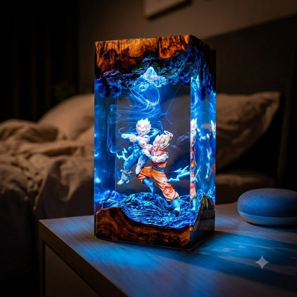 Lampe Duel de Guerriers Saiyan