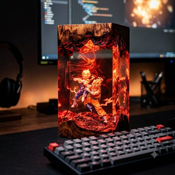 Lampe Duel de Guerriers Saiyan