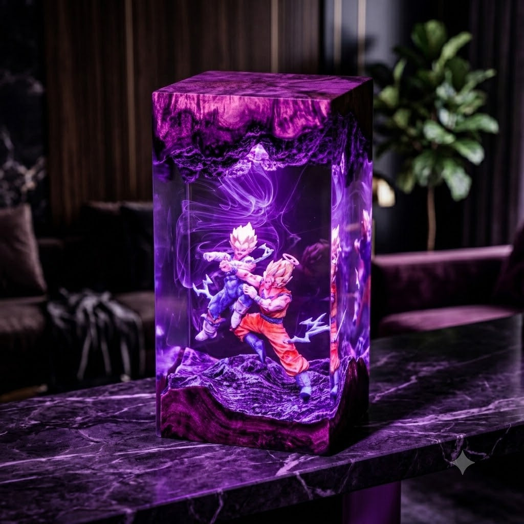Lampe Duel de Guerriers Saiyan