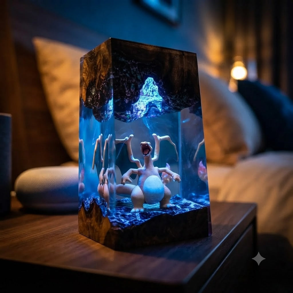 Lampe Draco Feu
