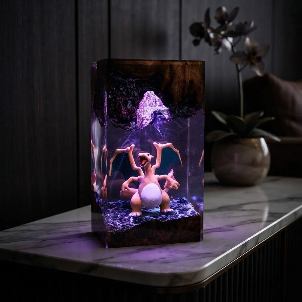 Lampe Draco Feu