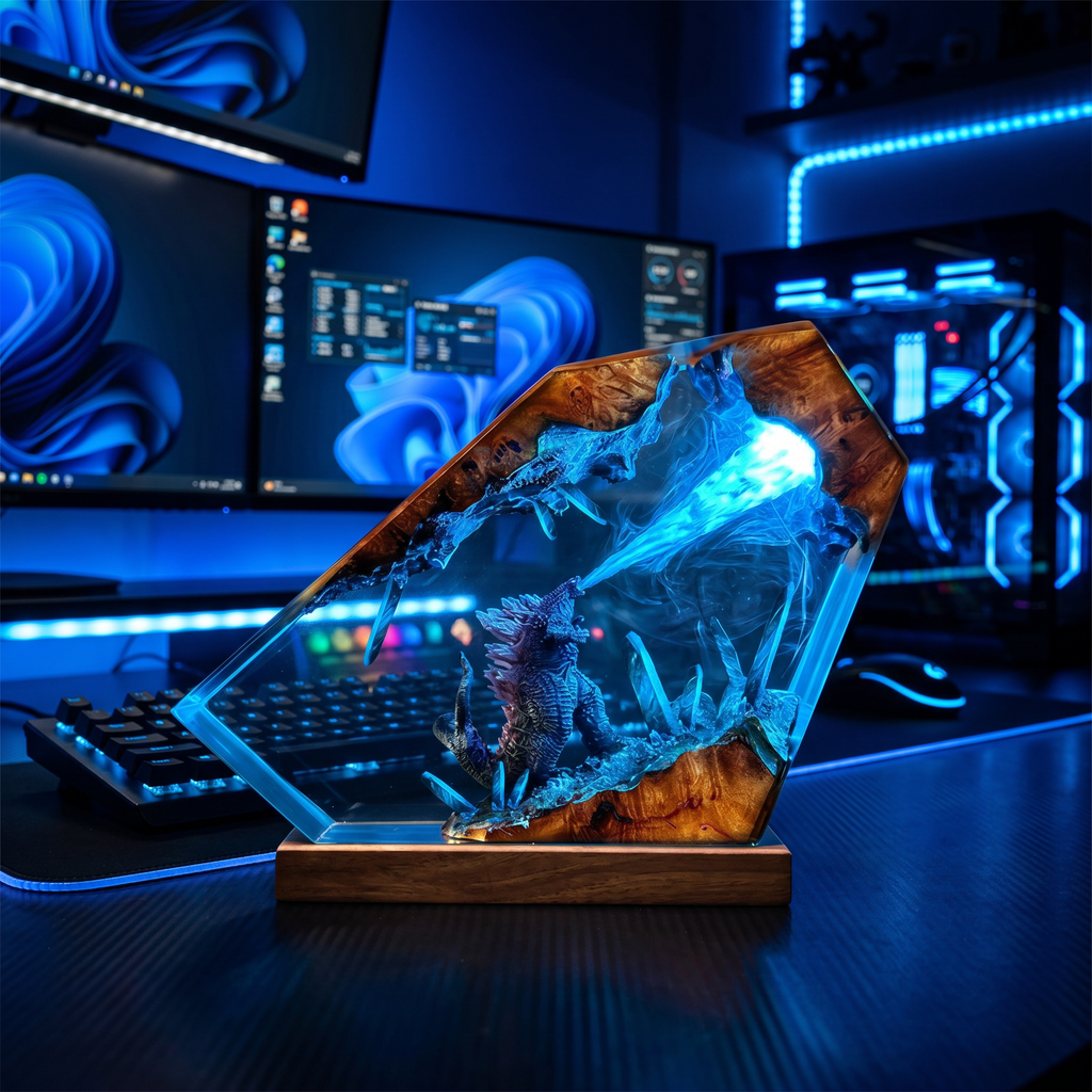Lampe Créature Géante Kaiju