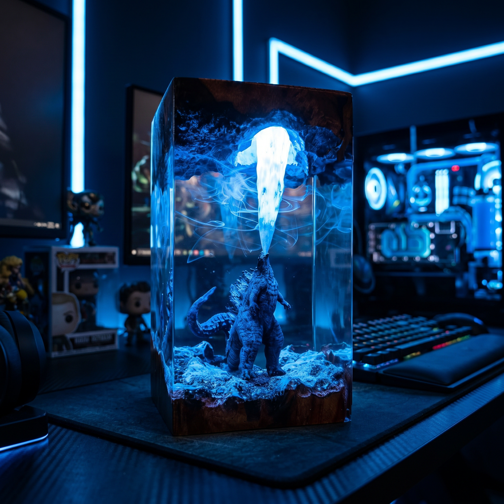 Lampe Créature Kaiju