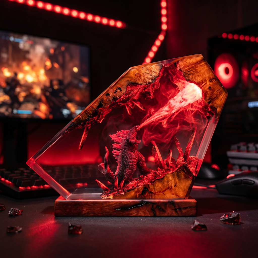 Lampe Créature Géante Kaiju