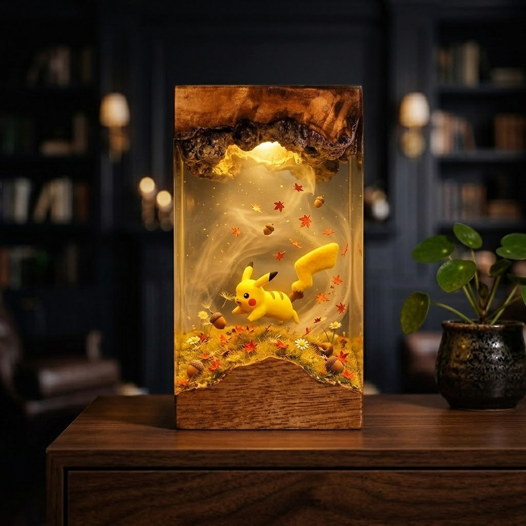 Lampe Souris Jaune Électrique
