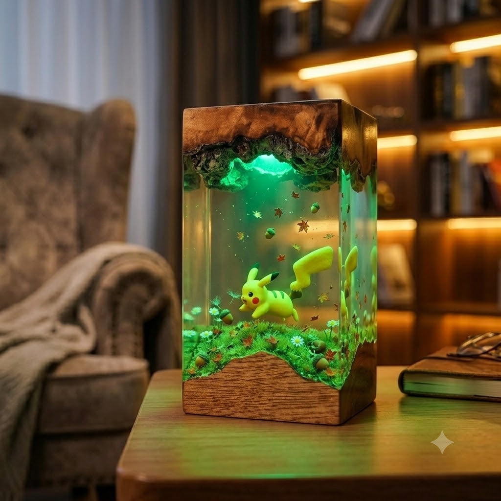 Lampe Souris Jaune Électrique