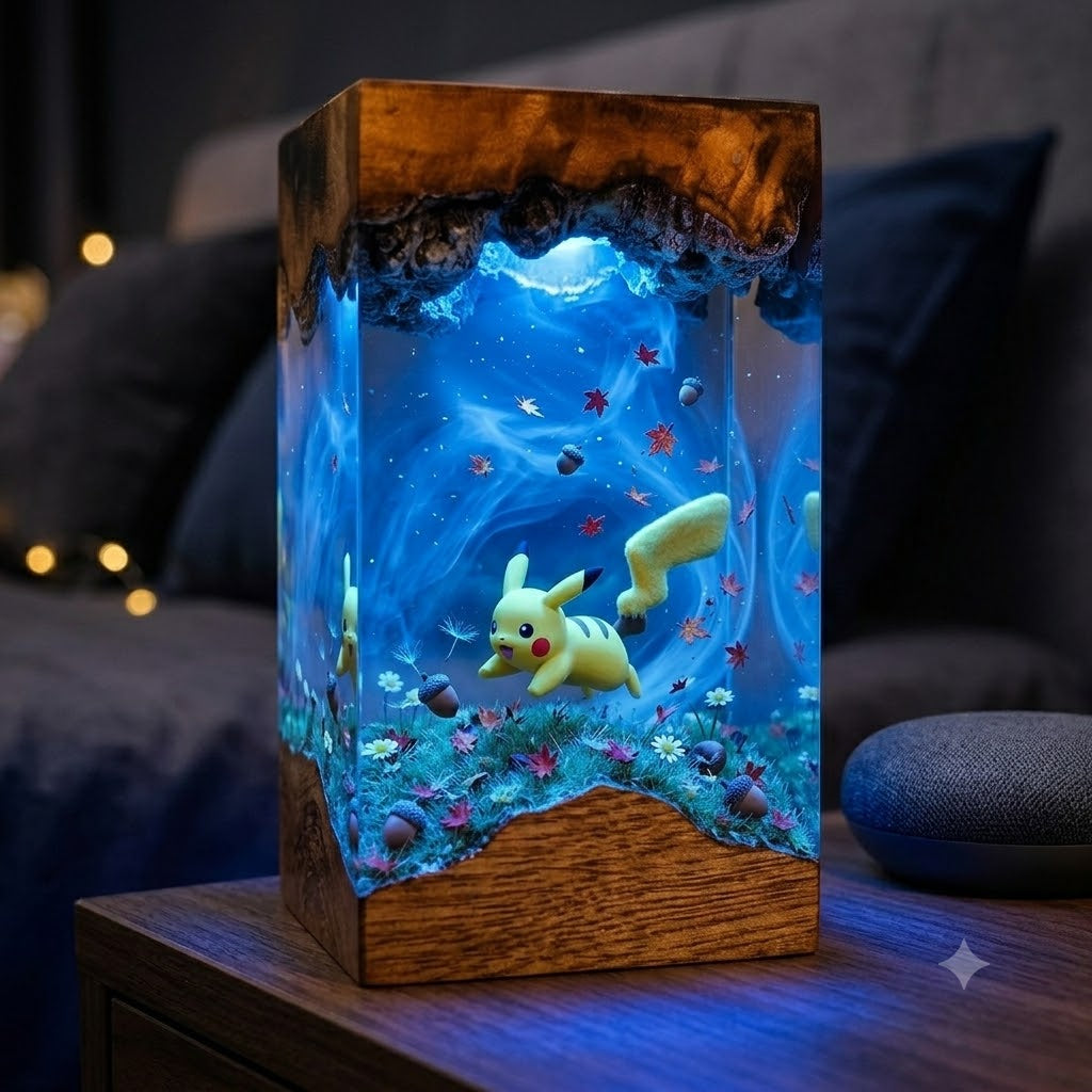 Lampe Souris Jaune Électrique