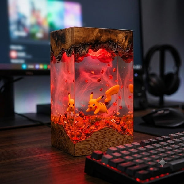 Lampe Souris Jaune Électrique