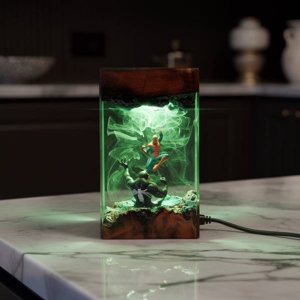 Lampe Duel d'Araignées