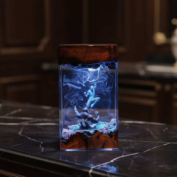 Lampe Duel d'Araignées