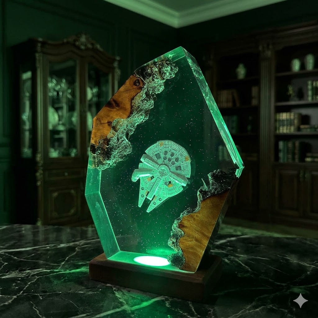 Lampe Vaisseau Spatial Faucon