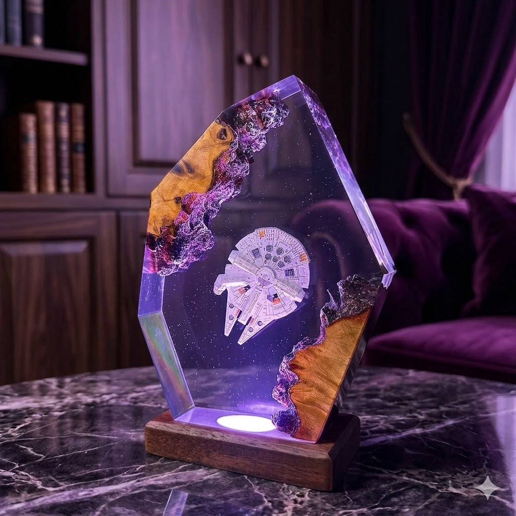 Lampe Vaisseau Spatial Faucon Image secondaire du produit
