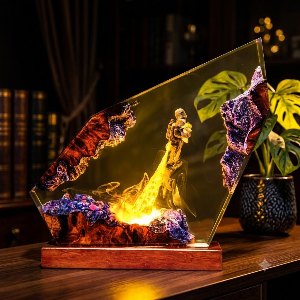 Lampe Gr0gu et Mandal0rian