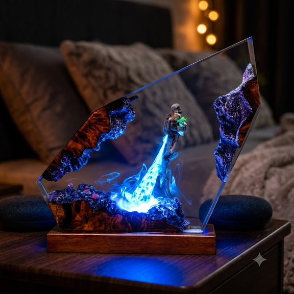Lampe Gr0gu et Mandal0rian