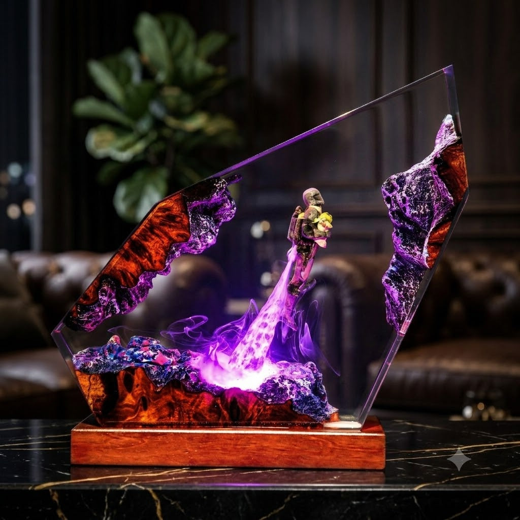 Lampe Gr0gu et Mandal0rian